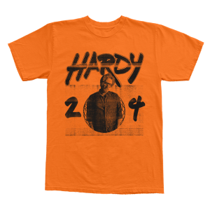 Orange Record Tee