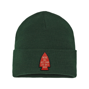 A Rock Patch Beanie